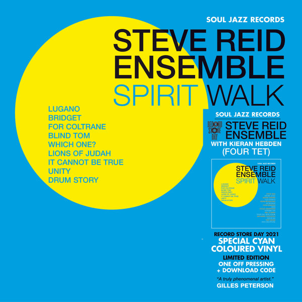 Steve Reid Ensemble feat. Kieran Hebden - Spirit Walk (Record Store Day 2021)
