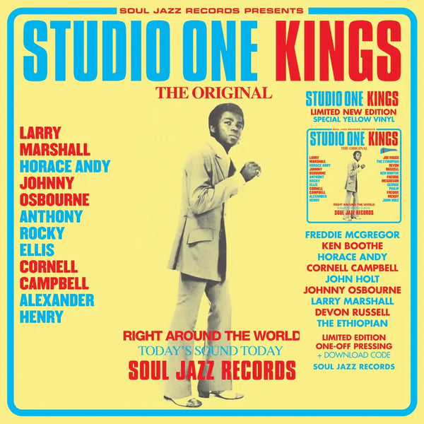 Various Artists - Soul Jazz Records Presents STUDIO ONE KINGS (Black Friday 2023)