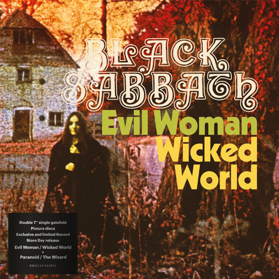 Black Sabbath - Evil Woman / Wicked World & Paranoid / The Wizard (RSD20)
