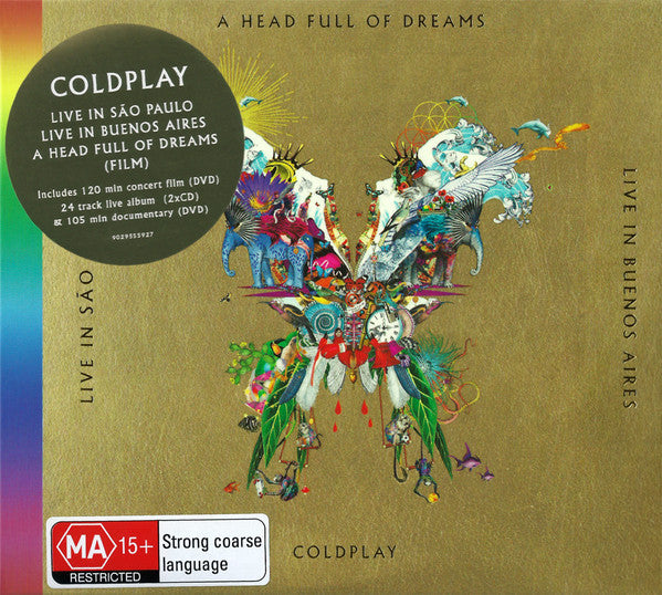 Coldplay - Live In Buenos Aires / Live In Sao Paulo / A Head Full Of Dreams (Film)