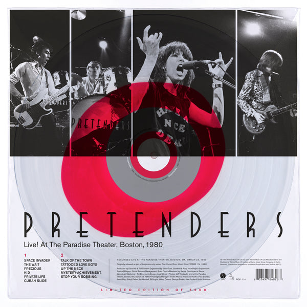 Pretenders - Live! At The Paradise Theater, Boston 1980 (RSD20)