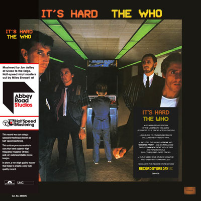 The Who - It's Hard (40th Anniversary Edition) (RSD 2022)